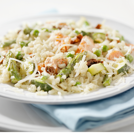 Akaroa Spring Salmon Risotto