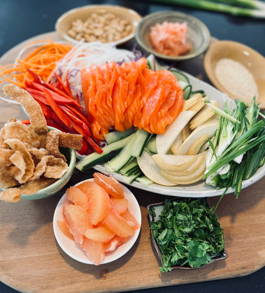 Yu Sheng Sashimi Salad