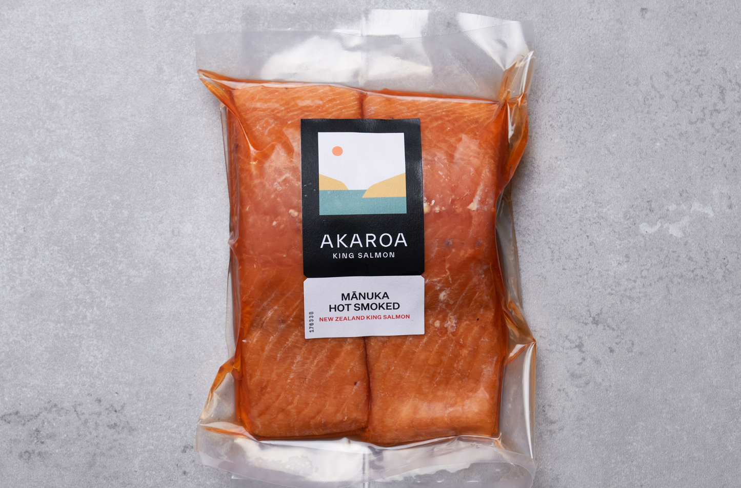 Hot smoked twin pack (2x130g) portions packaged with label