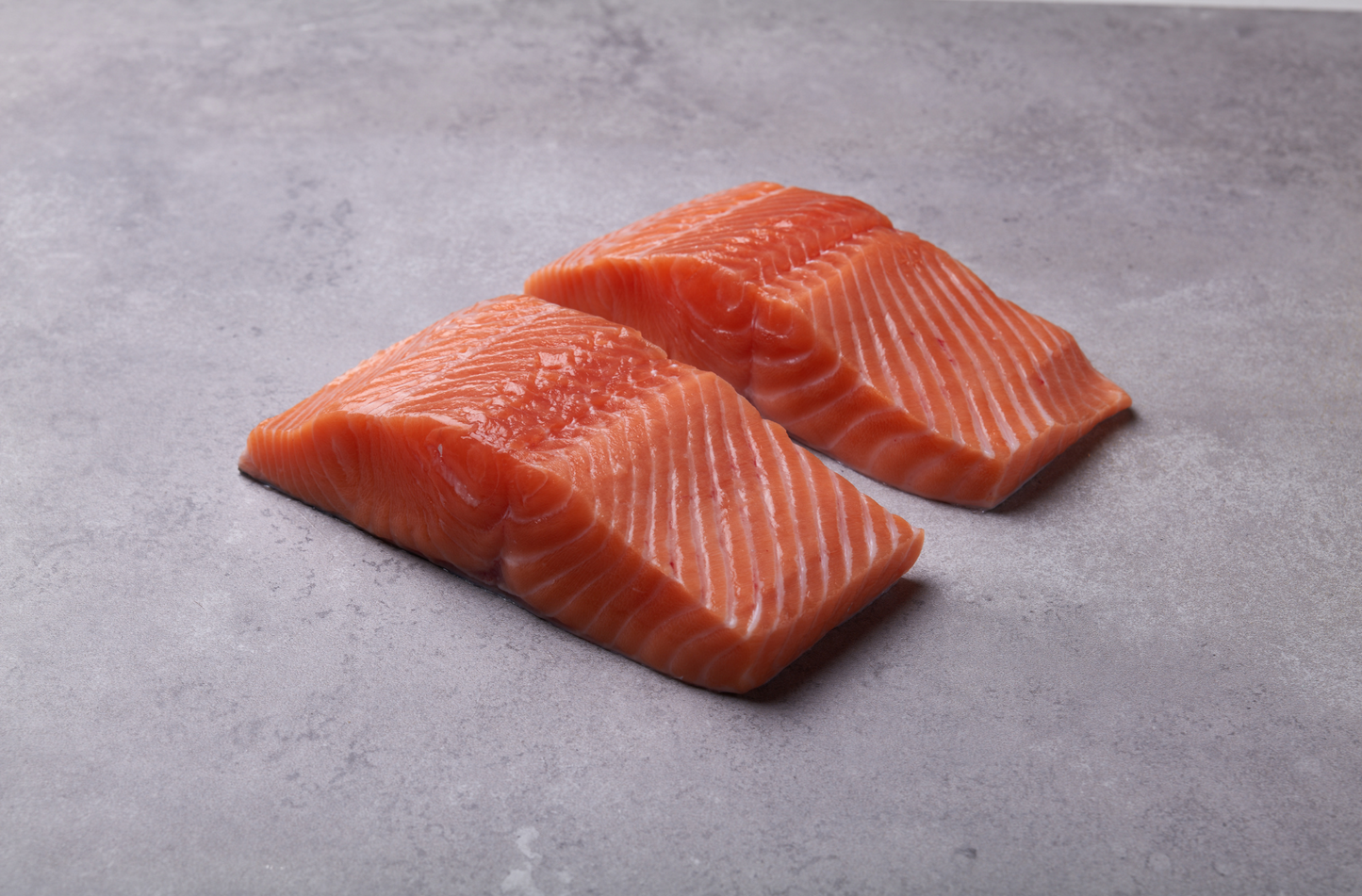 Fresh Salmon Portion Skin On unpackaged