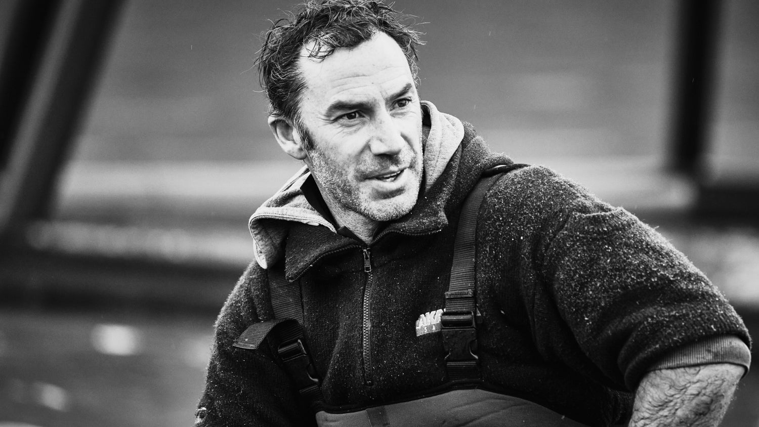 Willie on Akaroa King Salmon farm