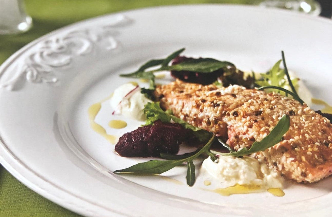 Sesame-Crusted Salmon