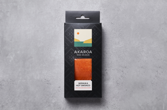 Hot Smoked Mānuka Salmon Portion 130g